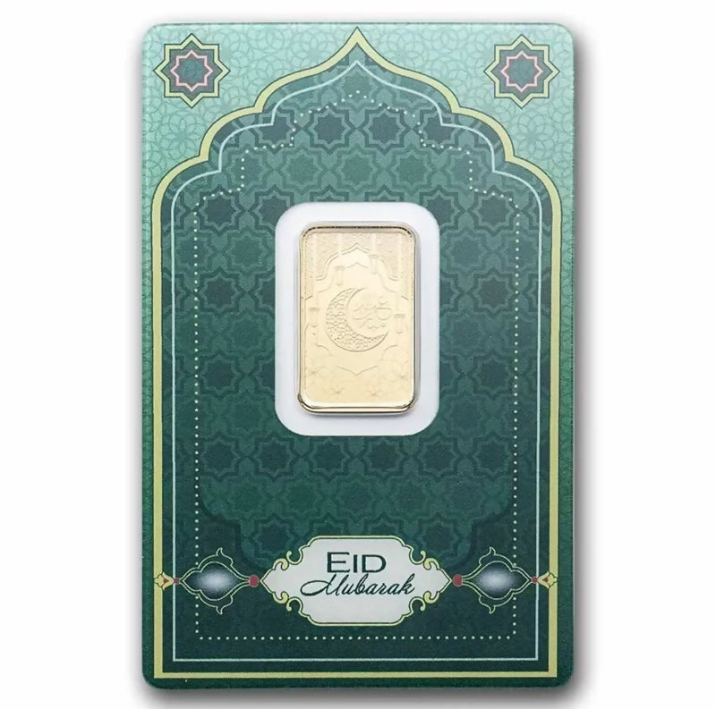 5 gram Gold Bar - PAMP Suisse (Eid Mubarak)